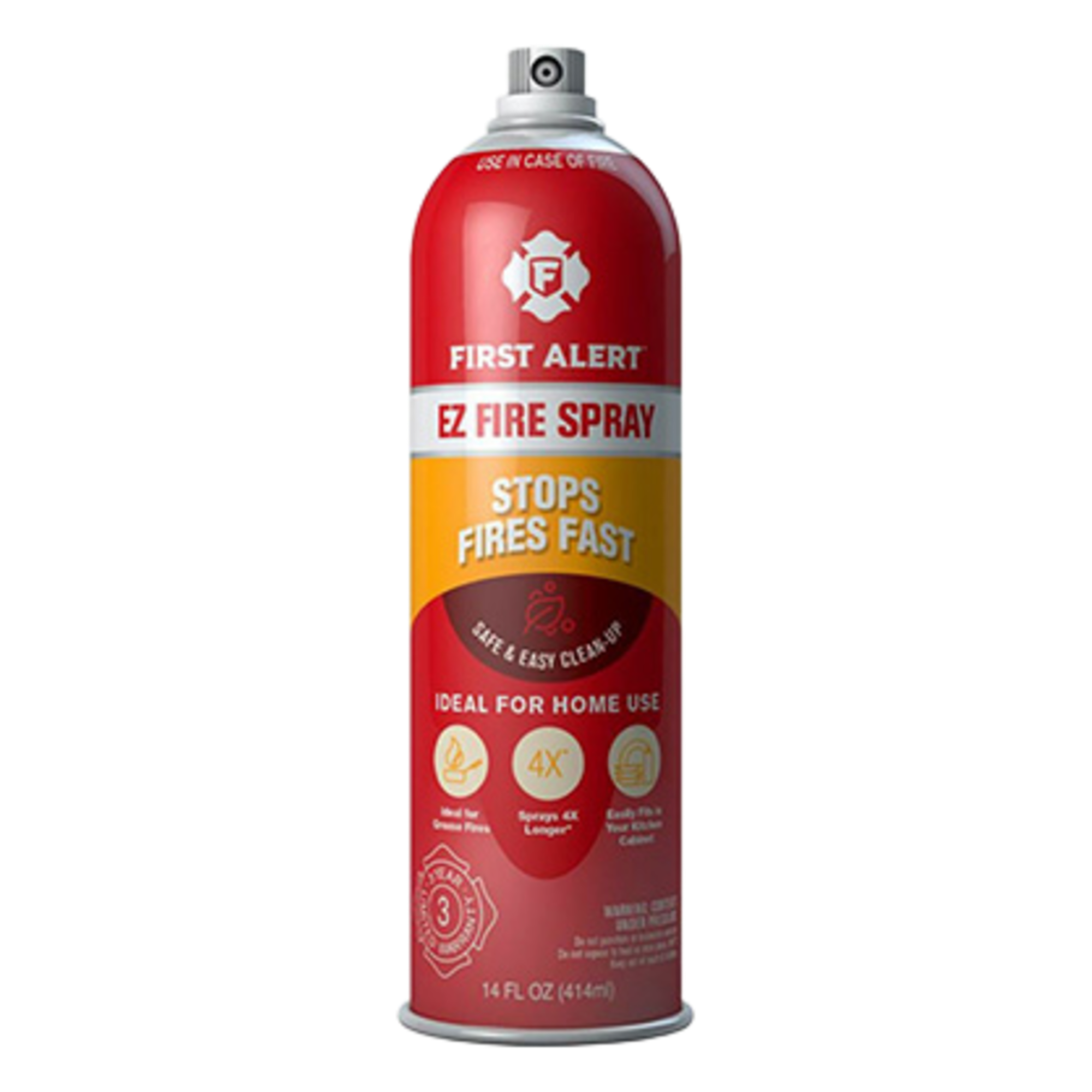 Extintor Portátil en Aerosol / 100 ml / Agente Dipotásico / Clases A-B-C / Uso Residencial y Comercial / FIRST ALERT TUNDRA · SKU AF400