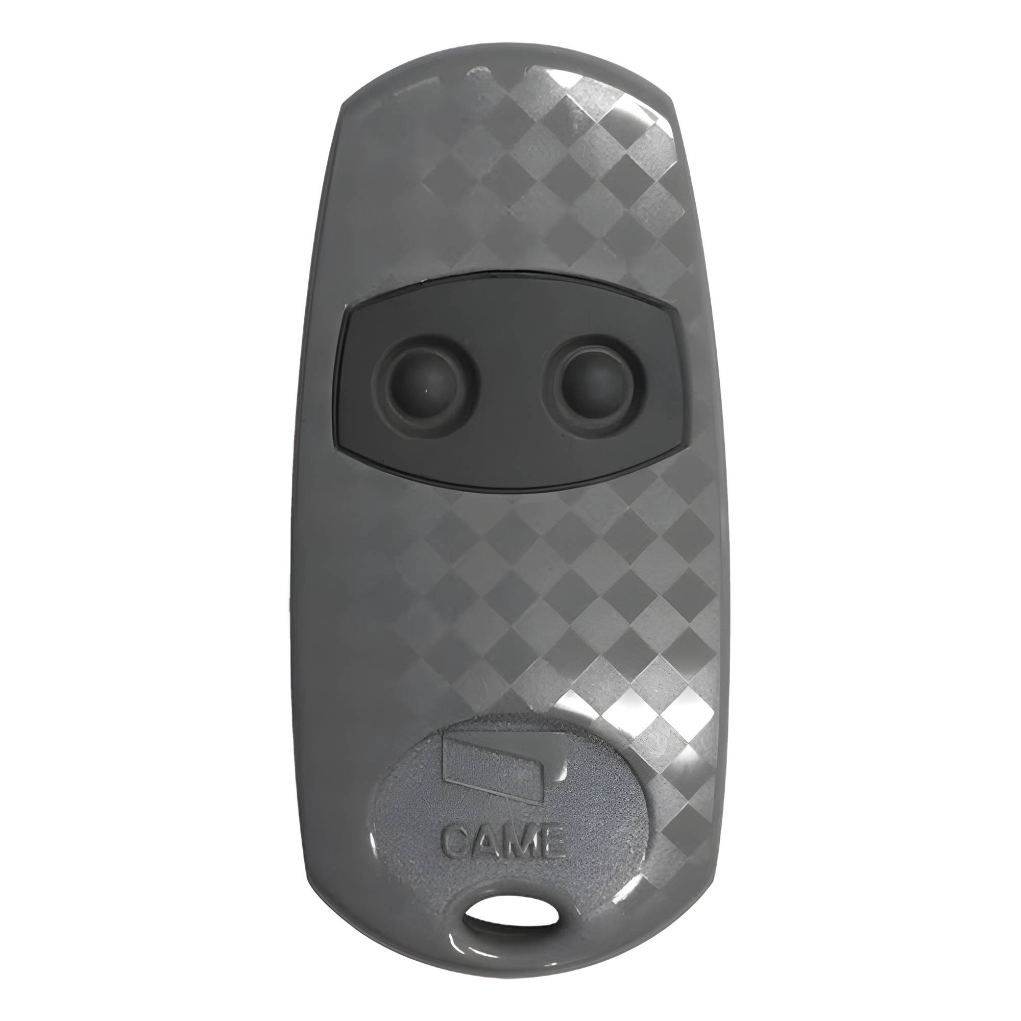Control remoto bicanal 433.92 MHz con auto aprendizaje — CAME · SKU 001-TOP432EE