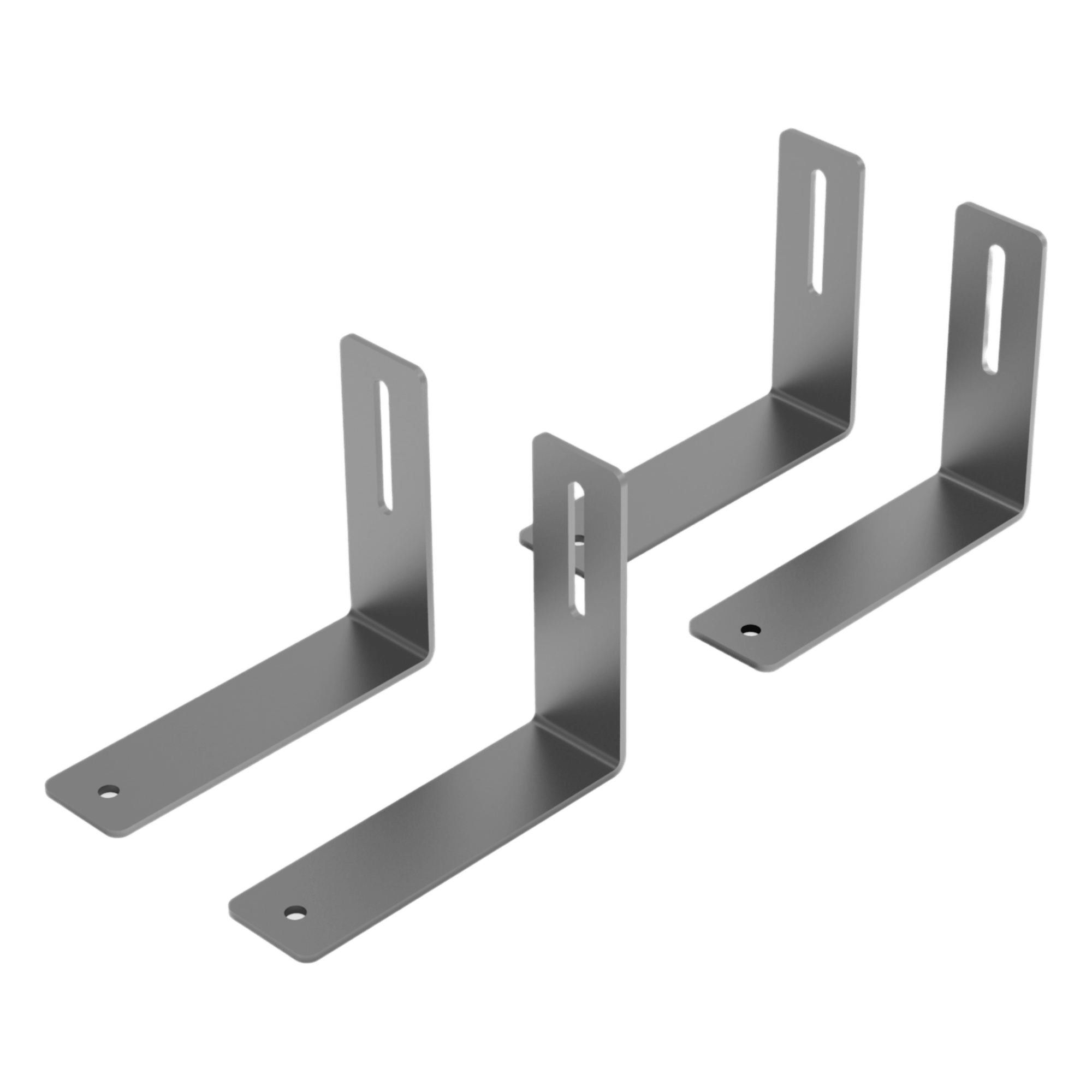 Bracket para barra de estribo ED3760BWRW o ED3772BWRW Silverado — ECCO · SKU RNRBKT-SILV