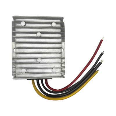 Convertidor DC-DC / 12V a 24V / 240W / 10A / Eficiencia 93% / IPX7 / Protecciones Múltiples / Industrial