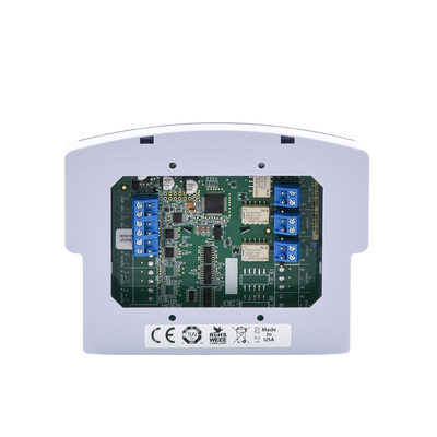 Detector de temperatura y humedad, capacidad 2 zonas, incluye una zona con sensor de temperatura y 1 zona libre