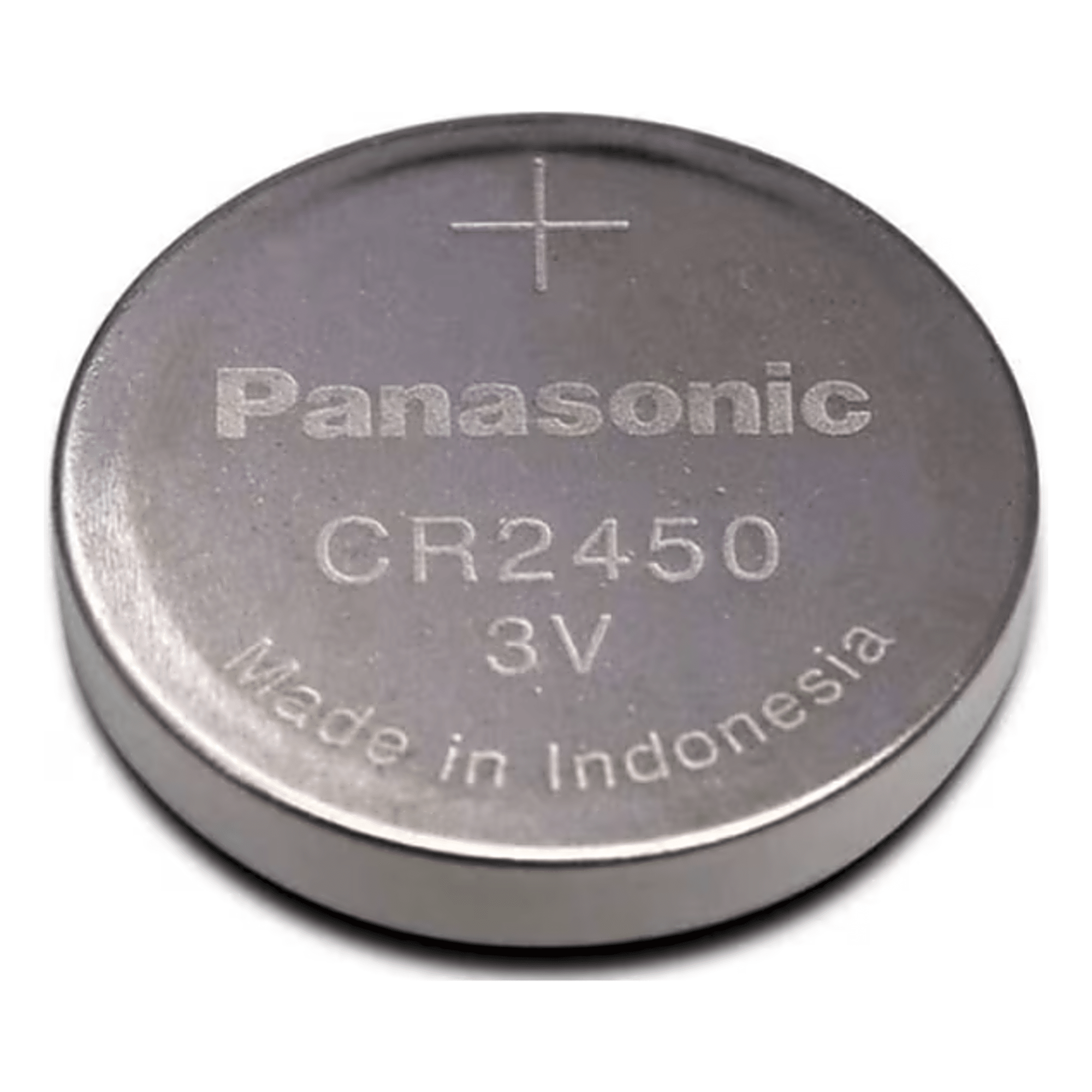 Batería de Litio Tipo Moneda / 3V / 620 mAh / CR2450 / 10 Años Vida Útil