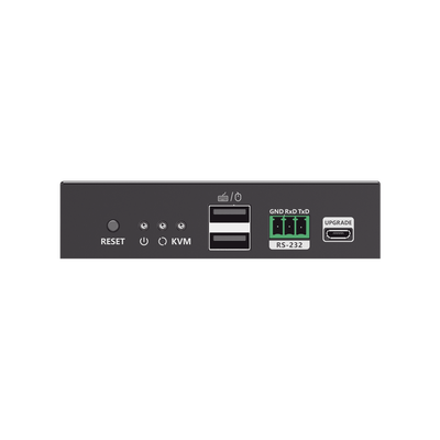Kit Extensor KVM (HDMI y USB) hasta 120 metros | Transmite el Video y Controla tu DVR vía USB a distancia | Soporta resolución 4K @60Hz | Cat 6, 6a y 7 | Salida Loop en el Tx para visualización local 