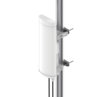 Antena sectorial de 90 grados, 18 dBi, 5.9-7.1 GHz, MU-MIMO 4x4, incluye kit de montaje para EPMP4600