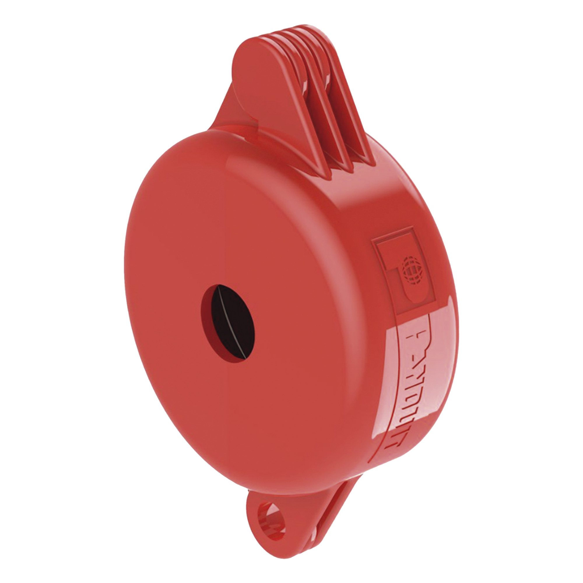 Dispositivo de Bloqueo LOTO para Válvulas de Compuerta, para Diámetros de 1" a 3", Color Rojo — PANDUIT · SKU PSL-V2A