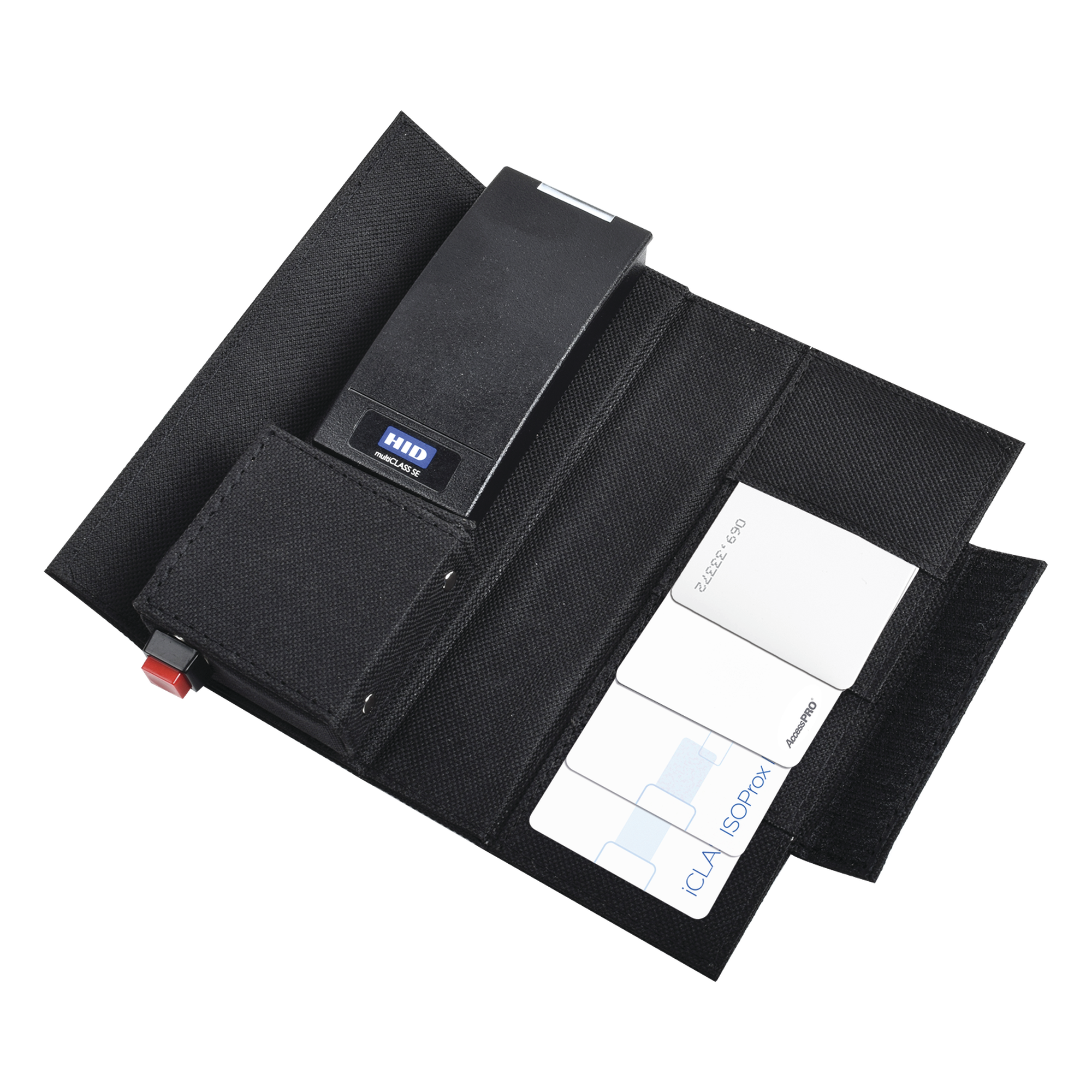 Kit DEMO HID / Incluye Lector Multiformato Bluetooth, Tarjetas PROX EM, HID, SEOS y Tarjeta Virtual MOBILEID