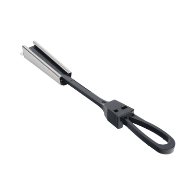 Tensor Plastico para Fibra Óptica Drop Plana de 5x2 mm, Span 80 metros (Termoplastico Resistente a los Rayos UV)