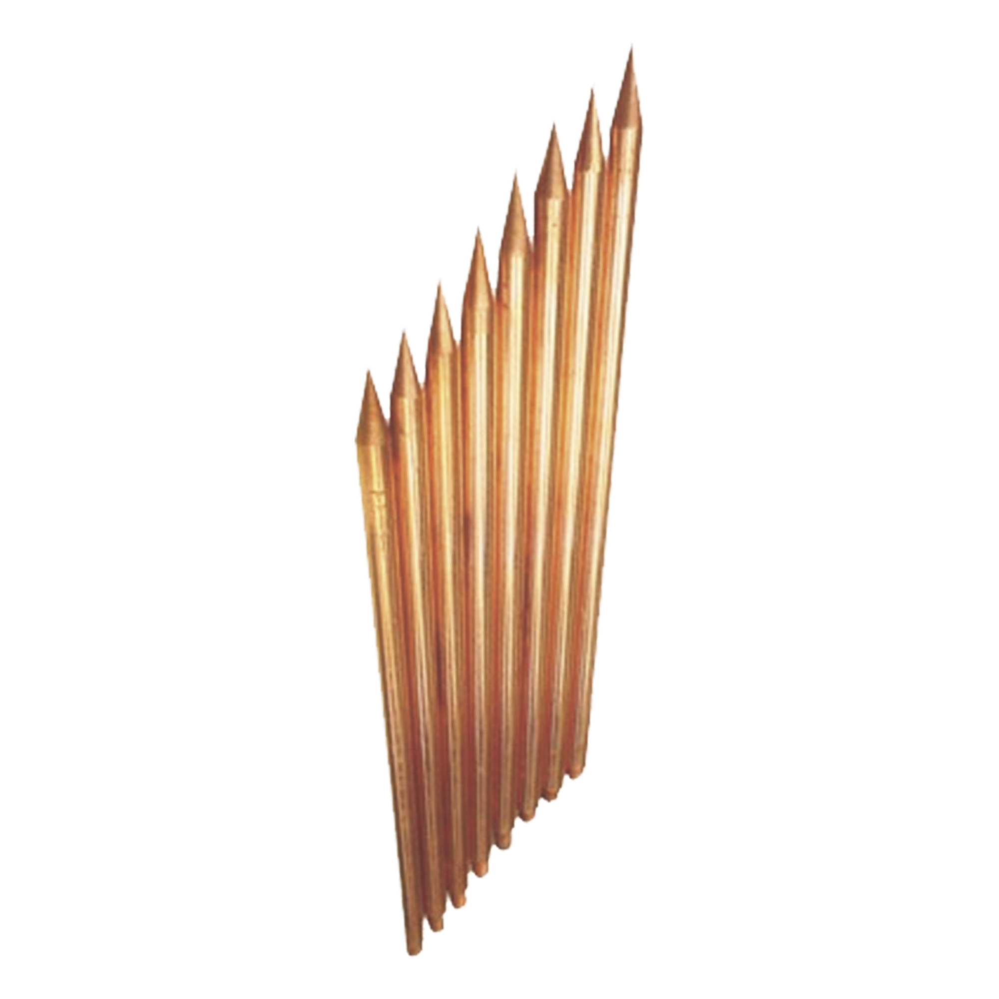 Varilla de Acero con Recubrimiento de Cobre Diámetro 3/4" de 3m de Largo — TOTAL GROUND · SKU TG-VAR-3034