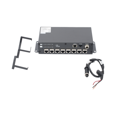 Switch PoE para Soluciones Moviles / Conexión RJ45 