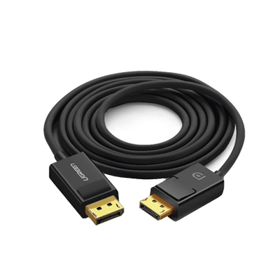 Cable DisplayPort 1.2 Macho a Macho | Longitud 5 Metros (16.40 Pies) | Versión DP1.2 | Soporta 4K@60Hz; 2K@144Hz | Soporta 3D | Color Profundo de 8 y 10 Bits | Blindaje Interno Múltiple | Cobre Estañado 28AWG | Botón de Liberación