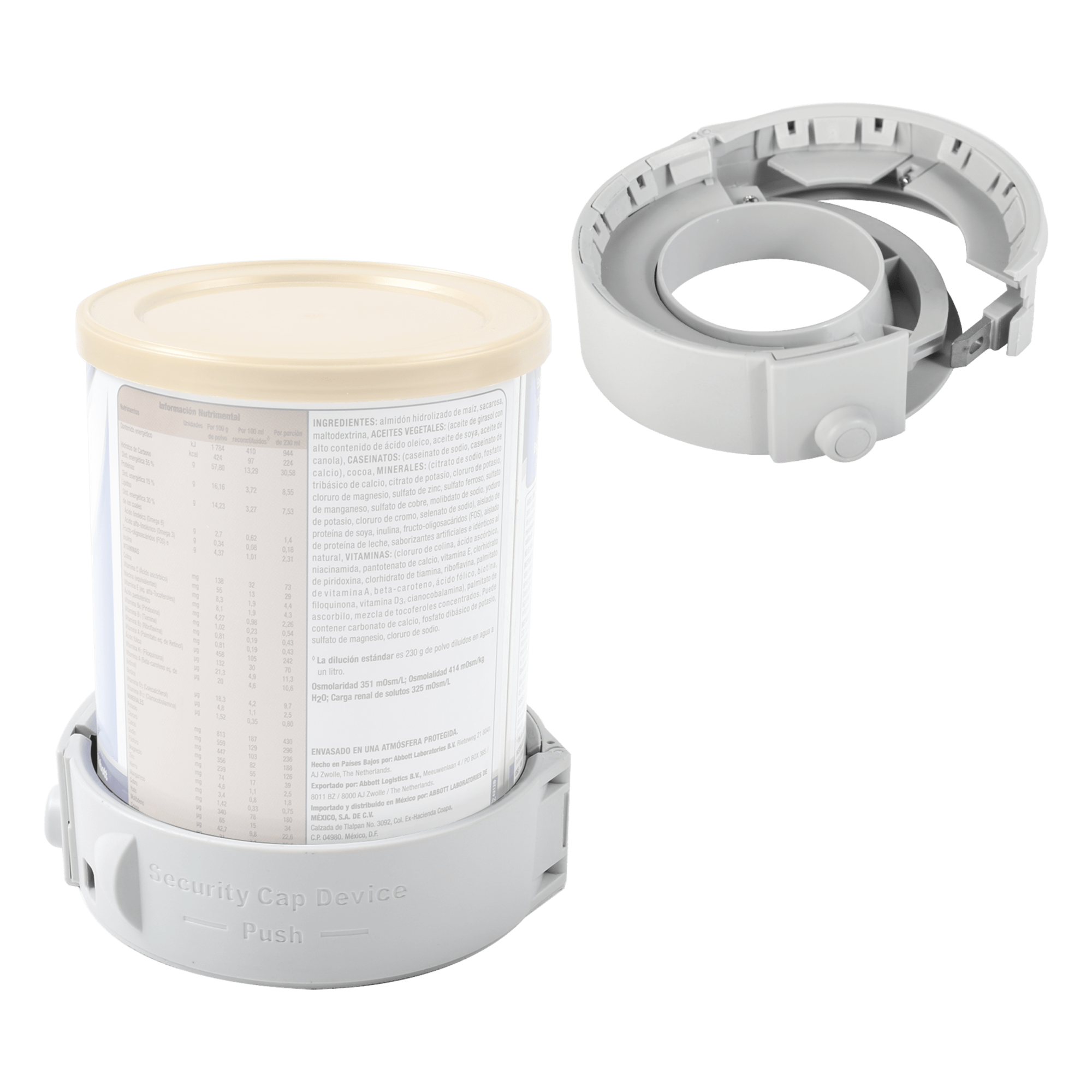 Sujetador Bote /Gris / Diámetro 102.5mm /Venta Individual — Century · SKU T704/B