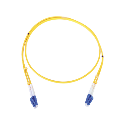 Jumper de Fibra Óptica Monomodo LC/LC Duplex de 1 Metro (3.28 Pies)
