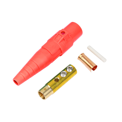 Conector camlock 400 AMPERES HEMBRA COLOR ROJO