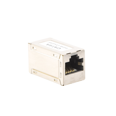 Acoplador STP Cat6A Hembra RJ45 a RJ45 Hembra