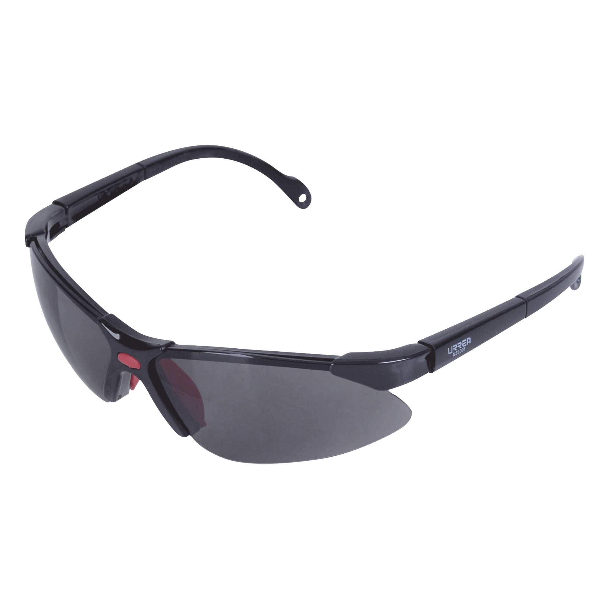 Lentes de seguridad modelo "Orión" negro, armazón de plástico. — URREA · SKU SYS-USL006