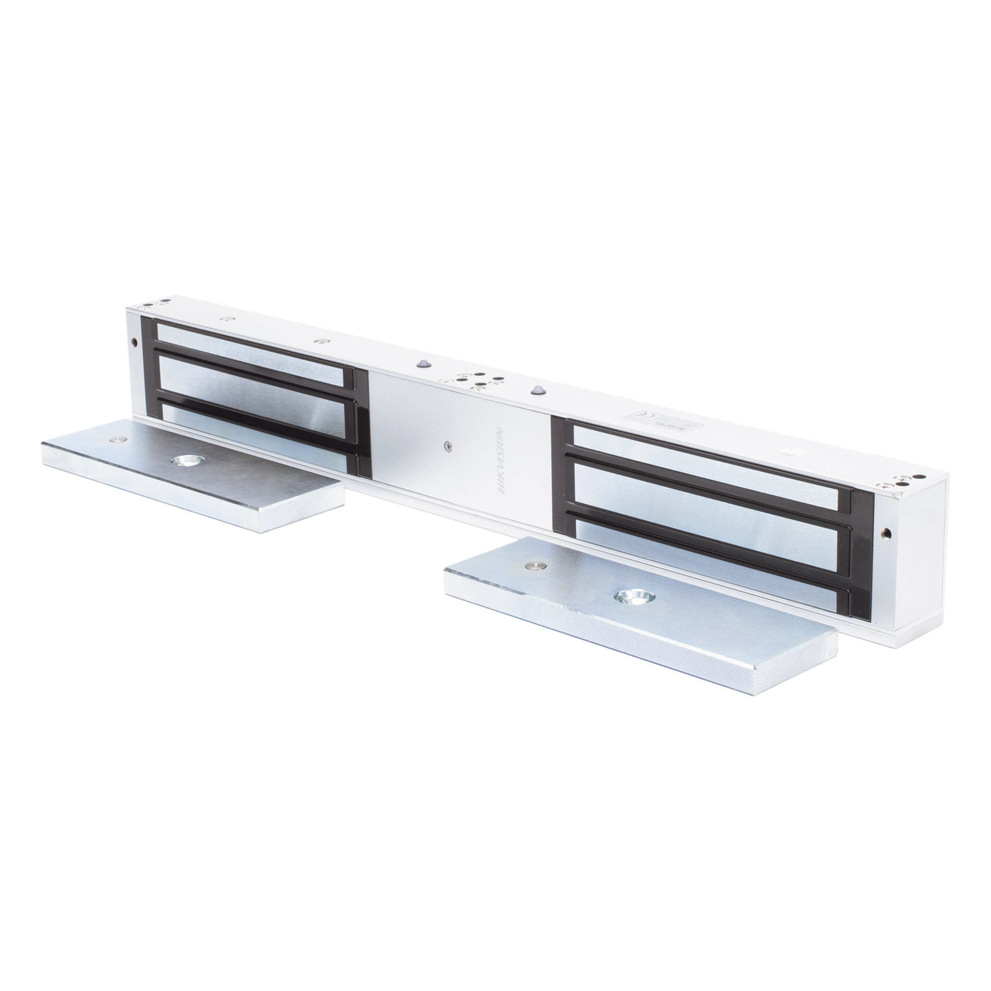 Chapa Magnética para Doble Puerta / Puerta Antifuego / Soporta 1200 Lbs (500 Kg) / Indicador LED — HIKVISION · SKU DS-K4H450D
