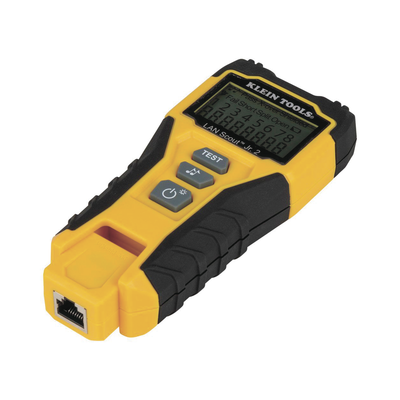 Tester de Cable LAN Scout™ Jr. 2/ Para: Prueba aprobada/ Error de Cableado/ Falla de Circuito Abierto o Cortocircuito/ Par Dividido/ Blindaje.