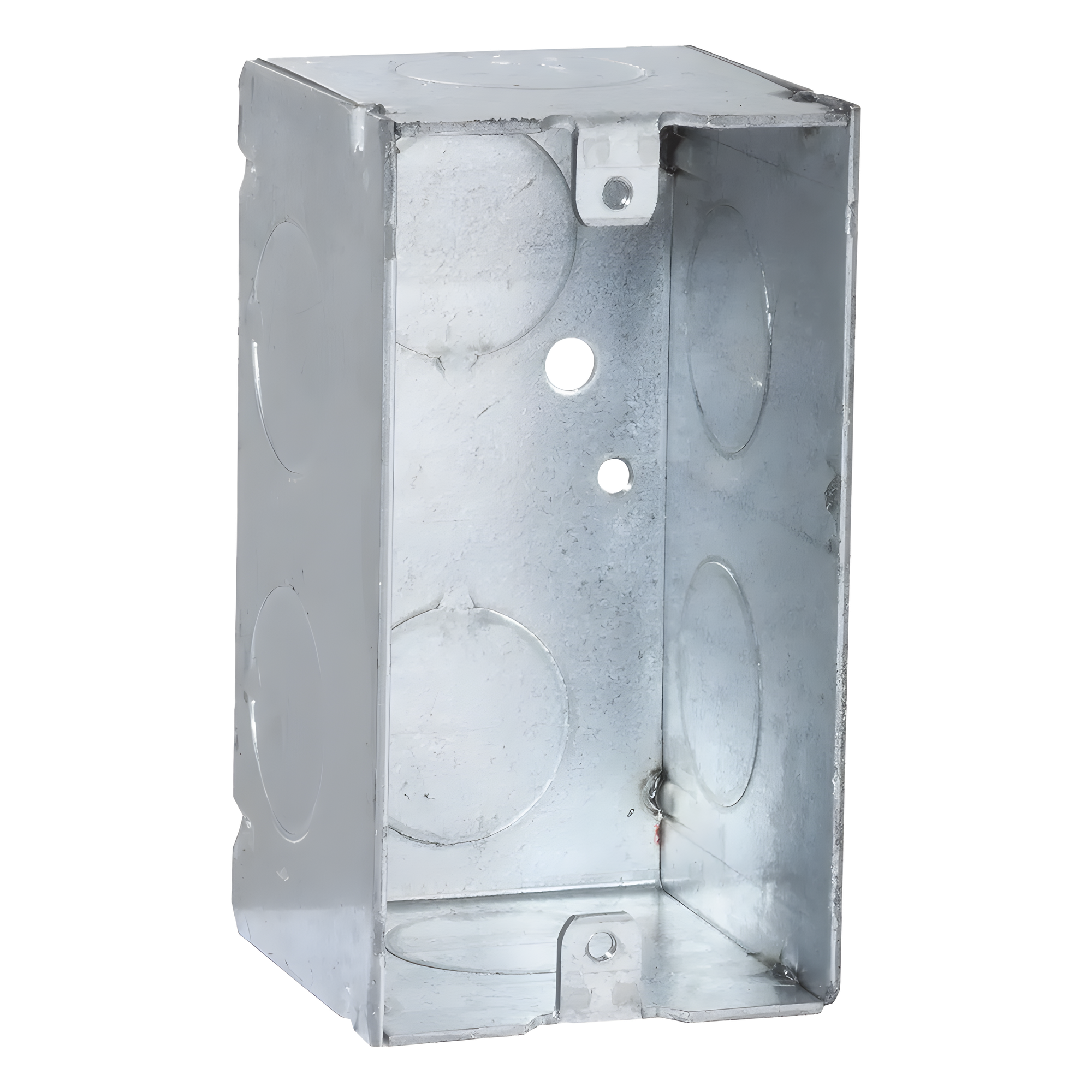 Caja (Chalupa) 4x2"/ Profundidad 2-1/8"/ 8 Entradas de 3/4"/Soldada — RACO · SKU HUB-674