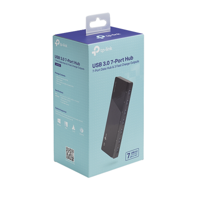Adaptador HUB 3.0, con 7 puertos USB