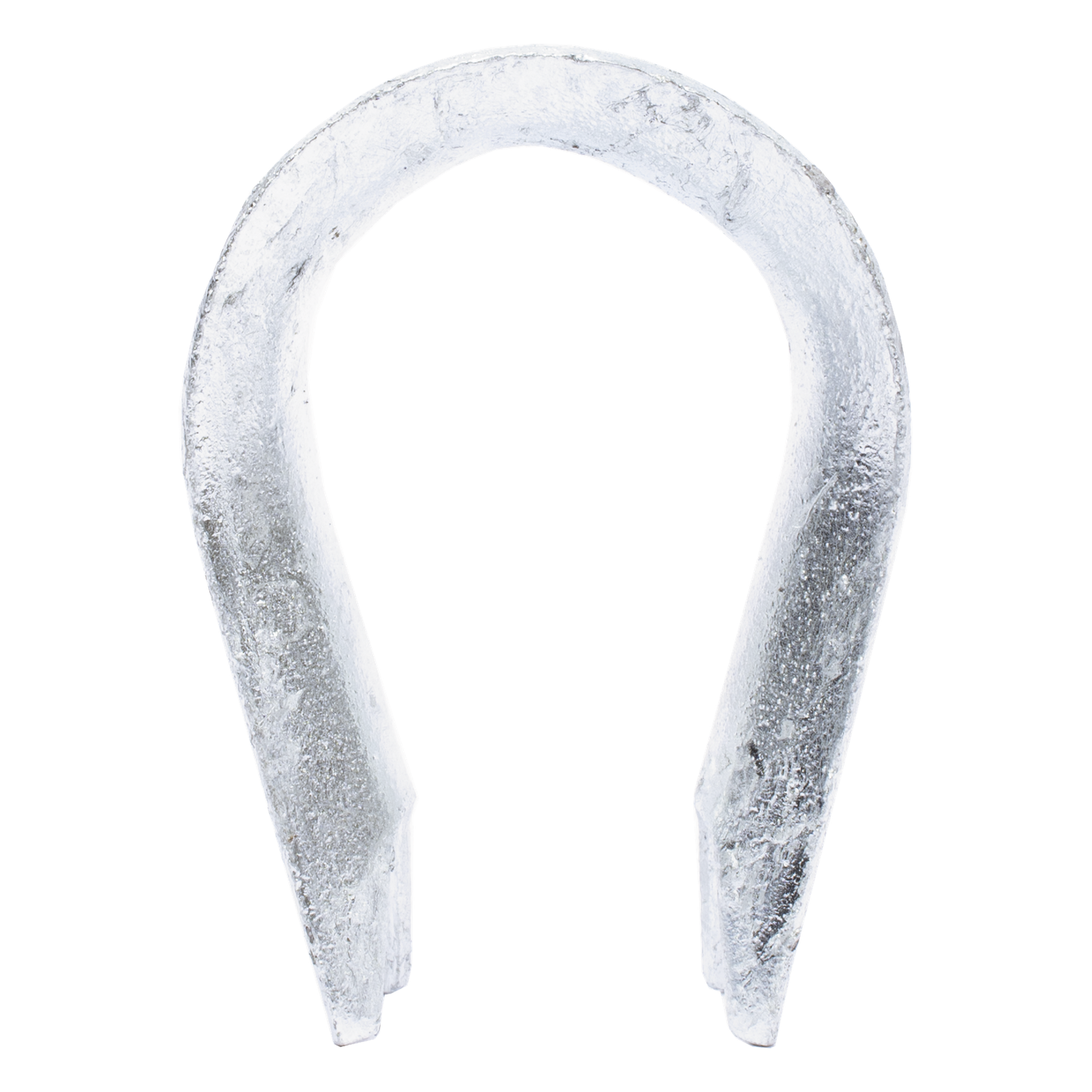 Guardacabo / Acero Galvanizado en Caliente / 18.5 x 82 mm / 0.06 x 0.27 ft / Compatible Remates Delt-001 a Delt-005 / Fibra Óptica ADSS y Figura 8 — LINKEDPRO BY EPCOM · SKU LP-GC