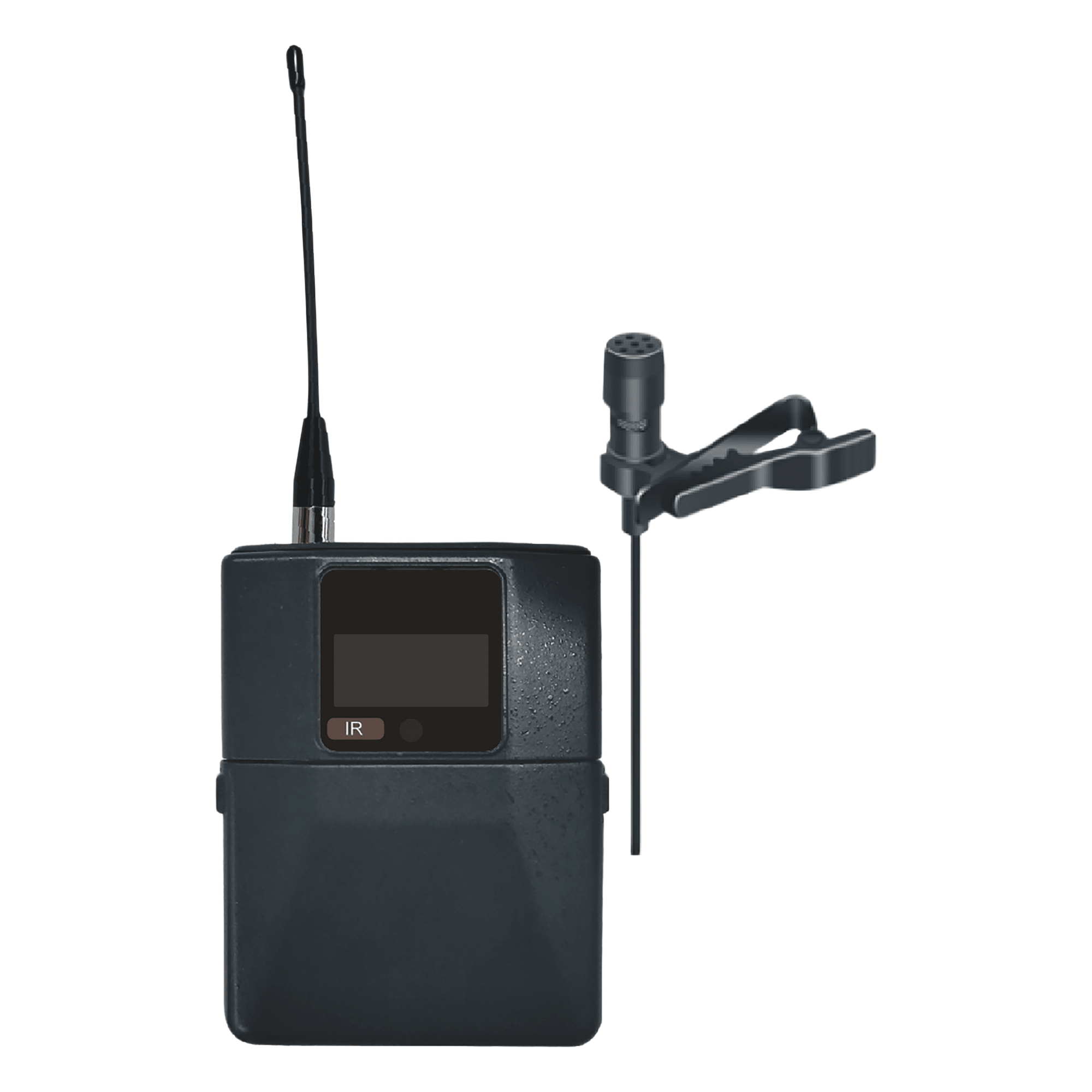 Micrófono de Solapa Digital Inalámbrico EP-59L / Condenser / Rango Frecuencia 540-590MHz y 640-690MHz / Modulación pi/4-DQPSK / Potencia Salida ≥10dBm / Autonomía >10 Horas / OLED Display / Ajuste Potencia y Volumen / Fun — EPCOM PROAUDIO · SKU EP-59L