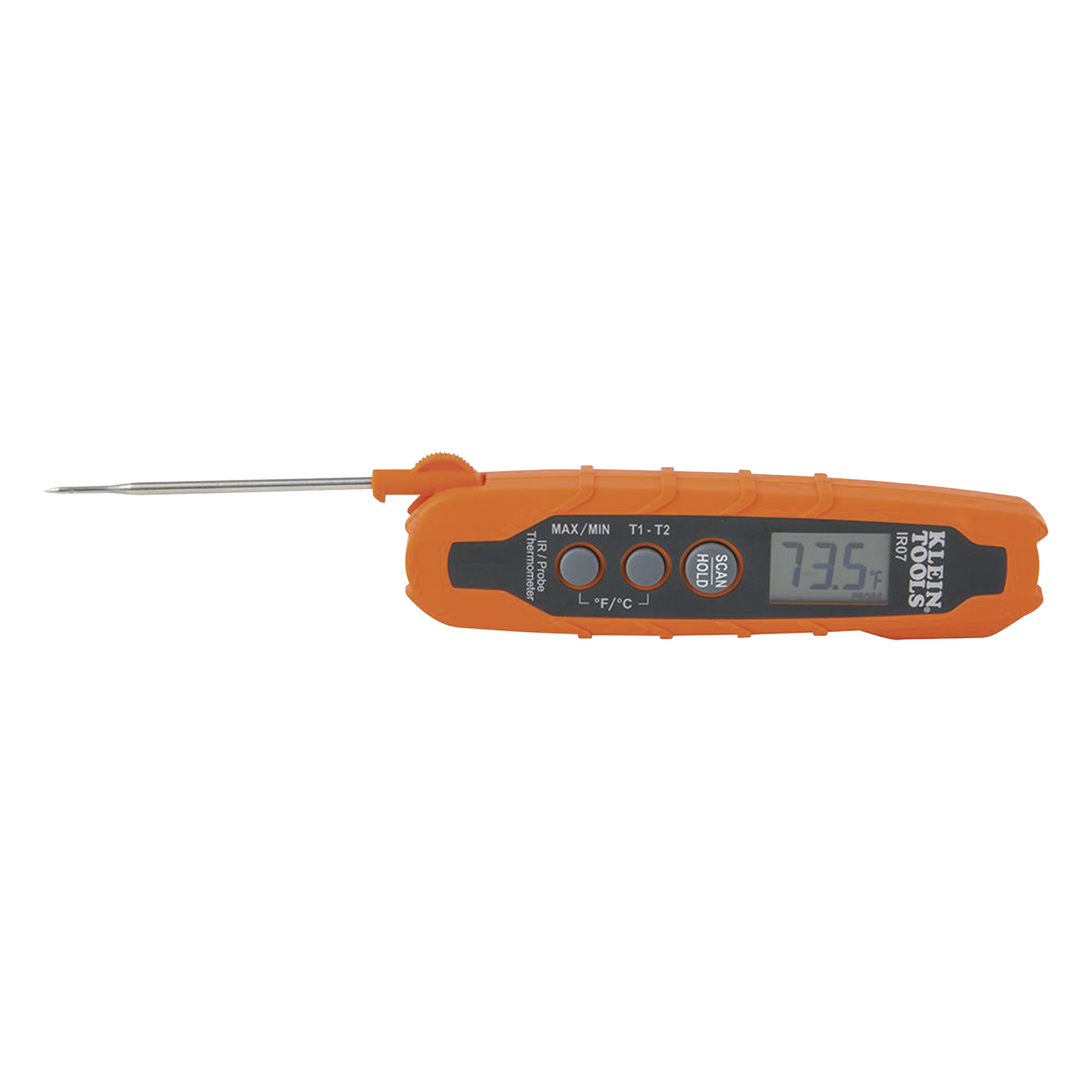 Termómetro Doble IR/Sonda con Medición ºC y ºF. Con Pantalla Retroiluminada