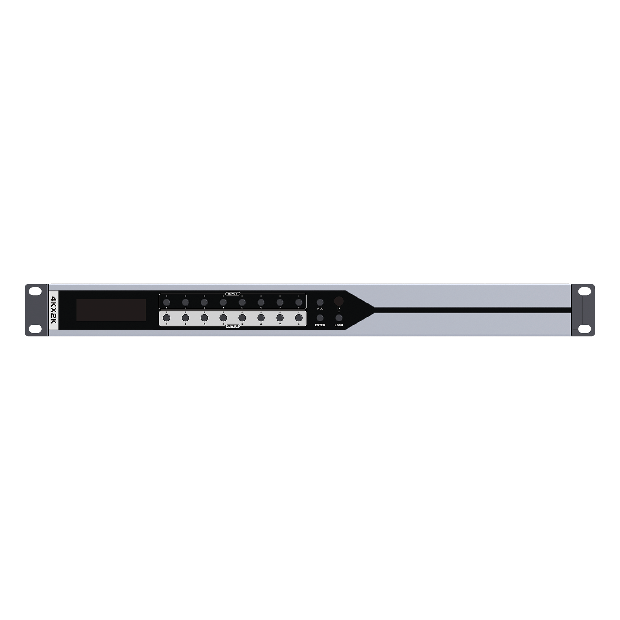 MATRICIAL DE VIDEO HDMI 8 x 8 / 8 Entradas y 8 Salidas en HDMI /  4K @ 30Hz / 10.2 Gbps / HDMI 1.4 / HDCP 1.4 / 3D / Conmutación por Botón, RS232 o Control Remoto / IDEAL PARA CENTROS DE MONITOREO, COMPARACION Y ANALISIS.