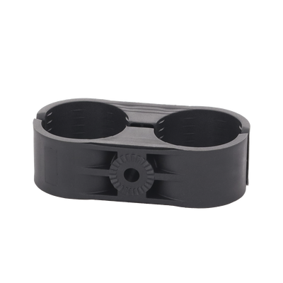 Paquete de 10 Sujetadores Plasticos Para Cable Coaxial de 2-1/4"