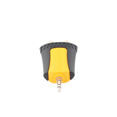 Conector Estéreo | 3.5 mm - 2 x conector Hembra RCA | Adaptador de Carcasa de Plástico