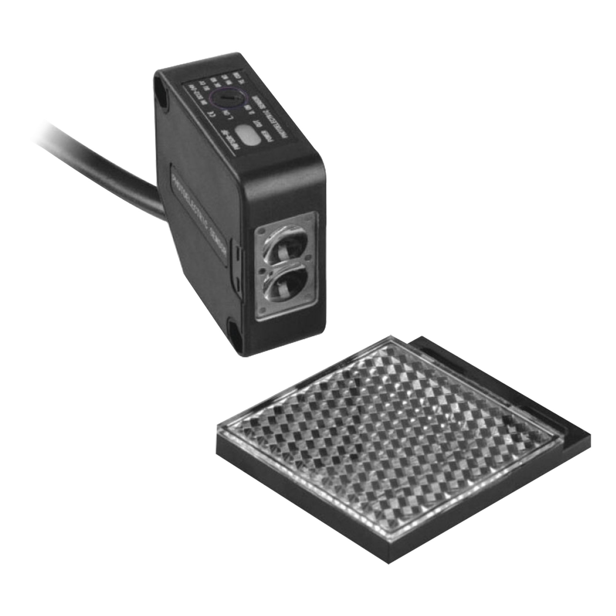 Detector fotoeléctrico de 7 m de alcance / Luz indicadora para alineación — ACCESSPRO · SKU XBS-RR7