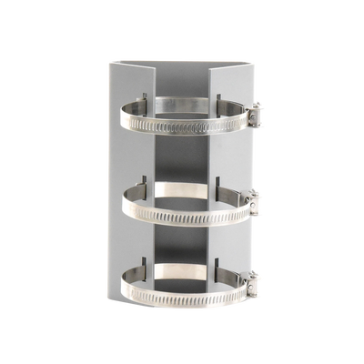 Montaje de Poste para PTZ / Acero Inoxidable / Compatible con PTZ HIKVISION