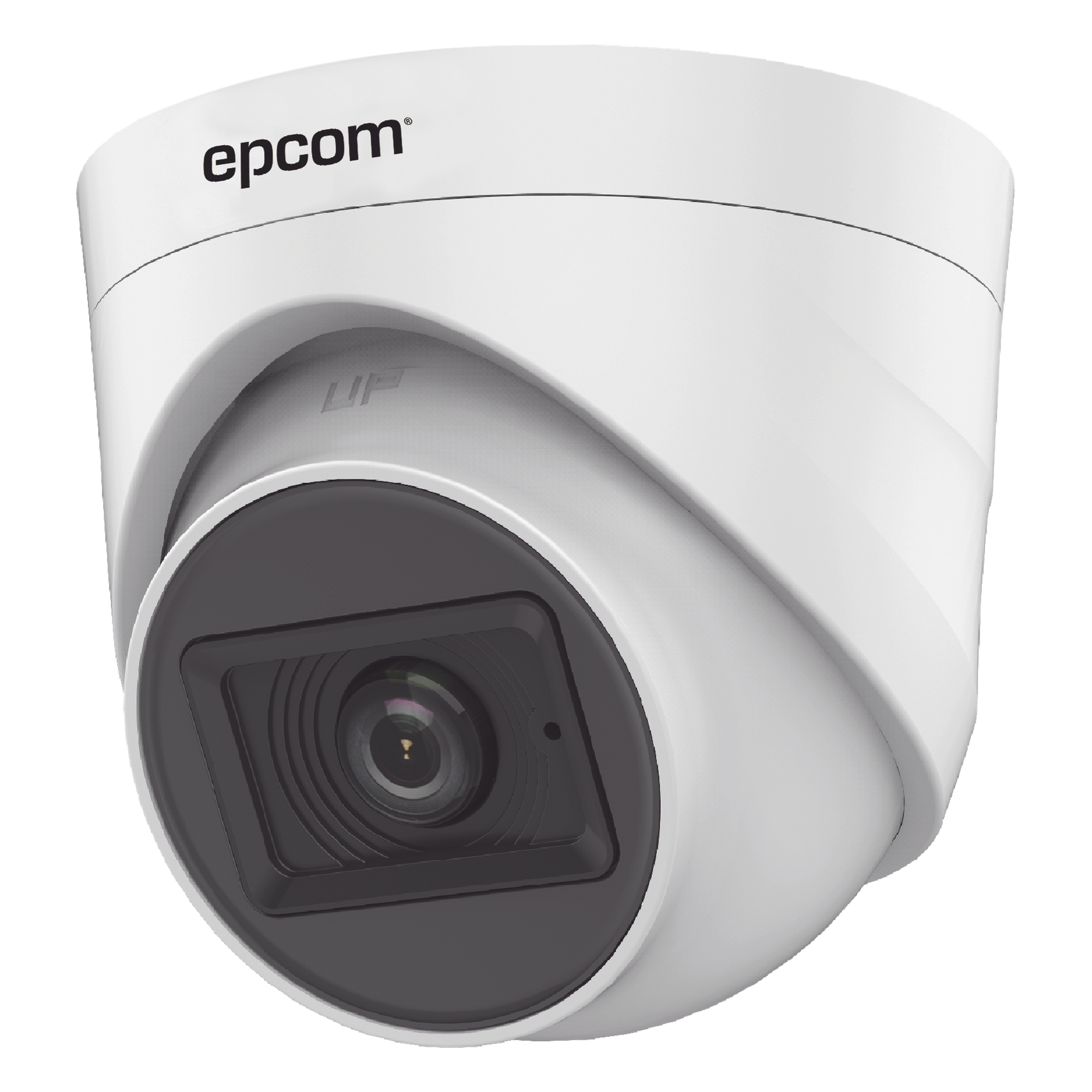 AUDIO POR COAXITRON / Domo TURBOHD 2 Megapixel (1080p) / Gran Angular 106° / Lente 2.8 mm / 20 mts IR EXIR / Interior / 4 Tecnologías / dWDR — EPCOM PROFESSIONAL · SKU E8-TURBO-G2P/A
