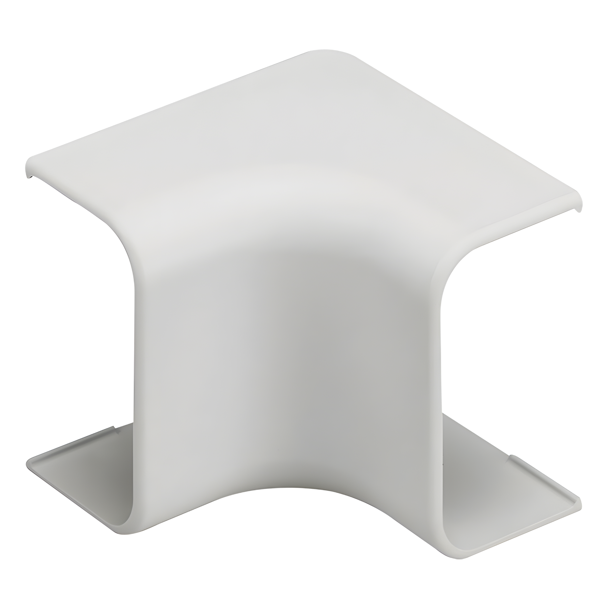 Esquinero interior, para uso con canaleta LD10, material ABS, Color Blanco Mate — PANDUIT · SKU ICF10IW-X