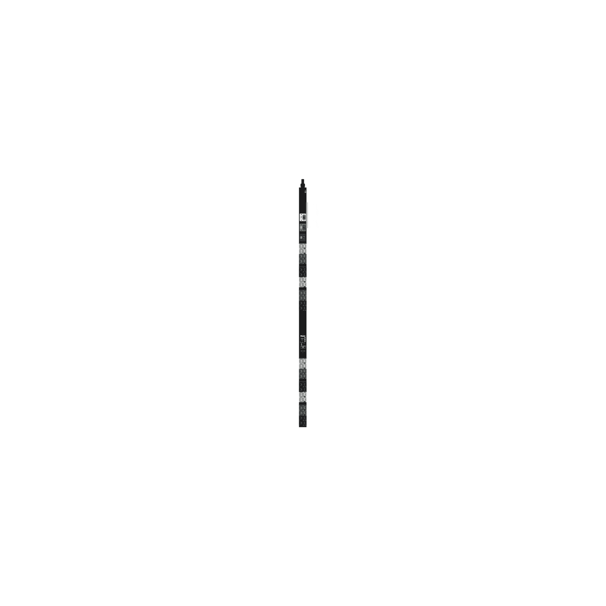 PDU G6 Monitoreable y Switchable (MS) para Distribución de Energía, Enchufe de Entrada NEMA L21-30P, Con 24 Salidas C13/C15 y 24 C13/C15/C19/C21, de Instalación Vertical, 208 Vca, 30 Amp