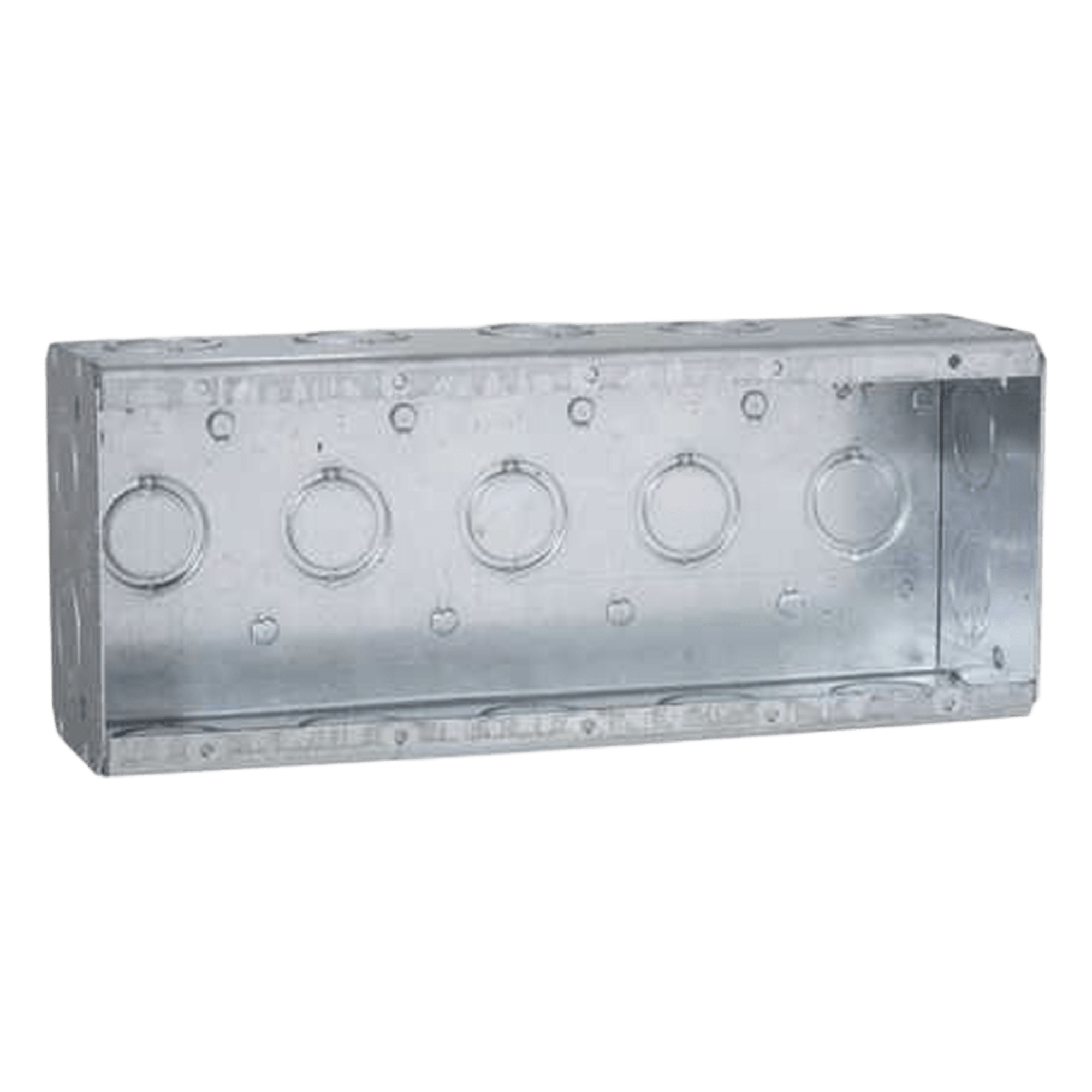 Caja Multigang de 5 Gang / Profundidad 2 1/2" / 19 Entradas 1/2"-3/4". — RACO · SKU HUB-694