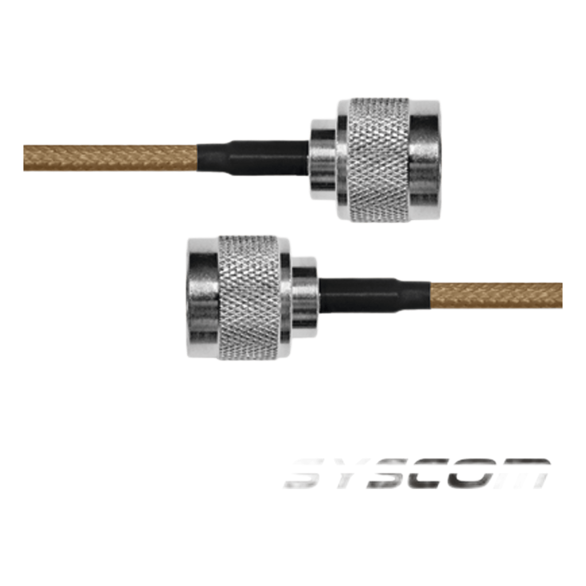 Jumper de Cable Coaxial de 60 cm (23.62 Pulgadas), con Conectores N Macho Ambos Extremos — EPCOM INDUSTRIAL · SKU SN142KN60