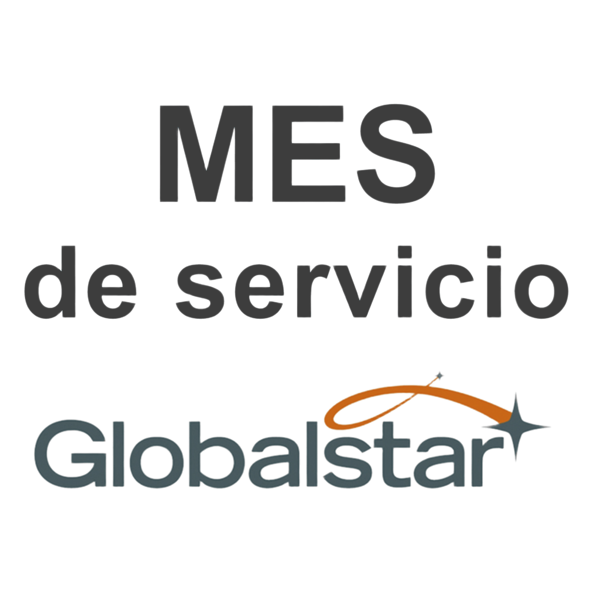Servicio Mensual del Uso de Satélites GLOBALSTAR · SKU SIMPLEXGS