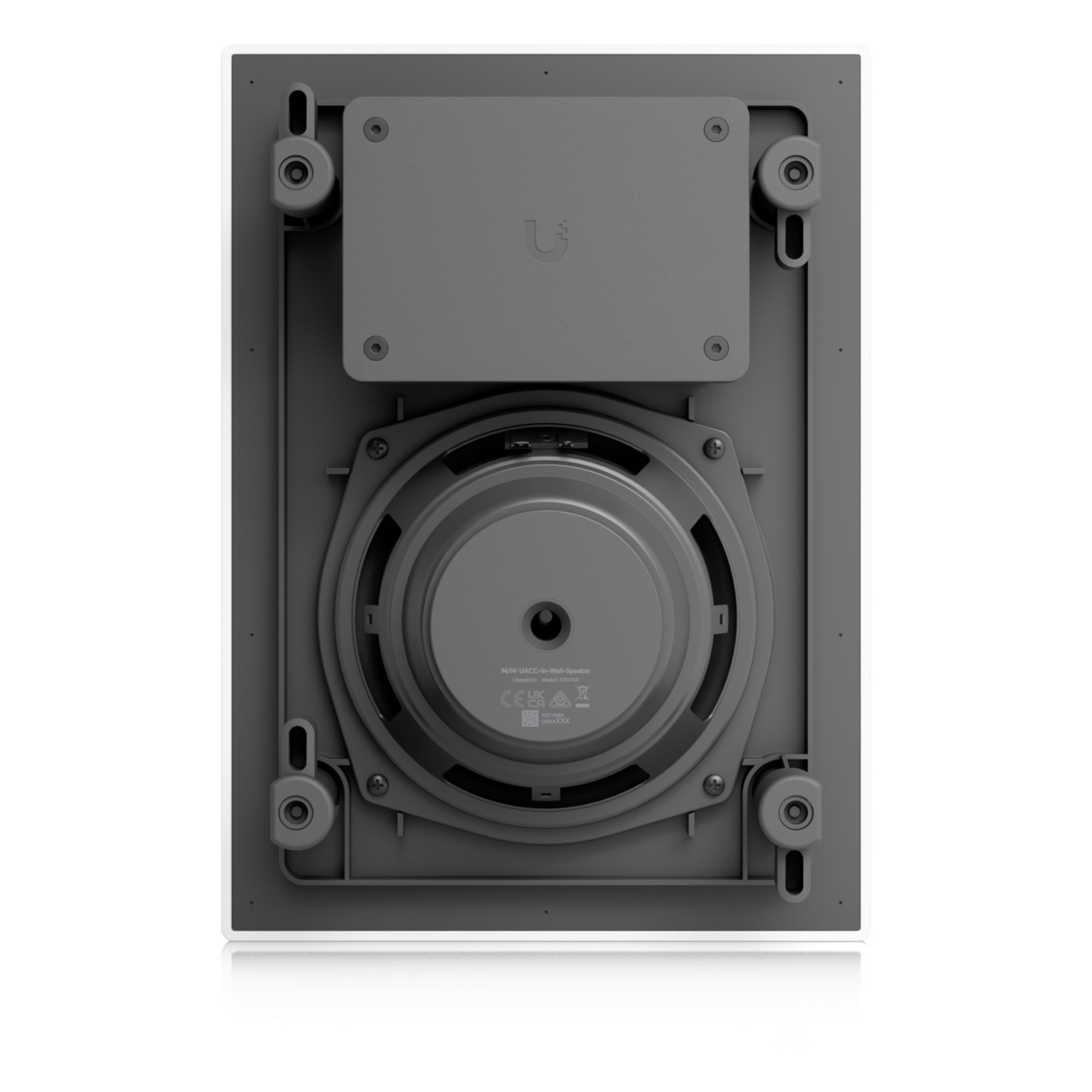 Altavoz Empotrable de Pared / Woofer 6.5" / Tweeter 1" Pivote ±15° / 130W 8 Ohms / Cobertura Simétrica Axial 90° / NDAA Compliant