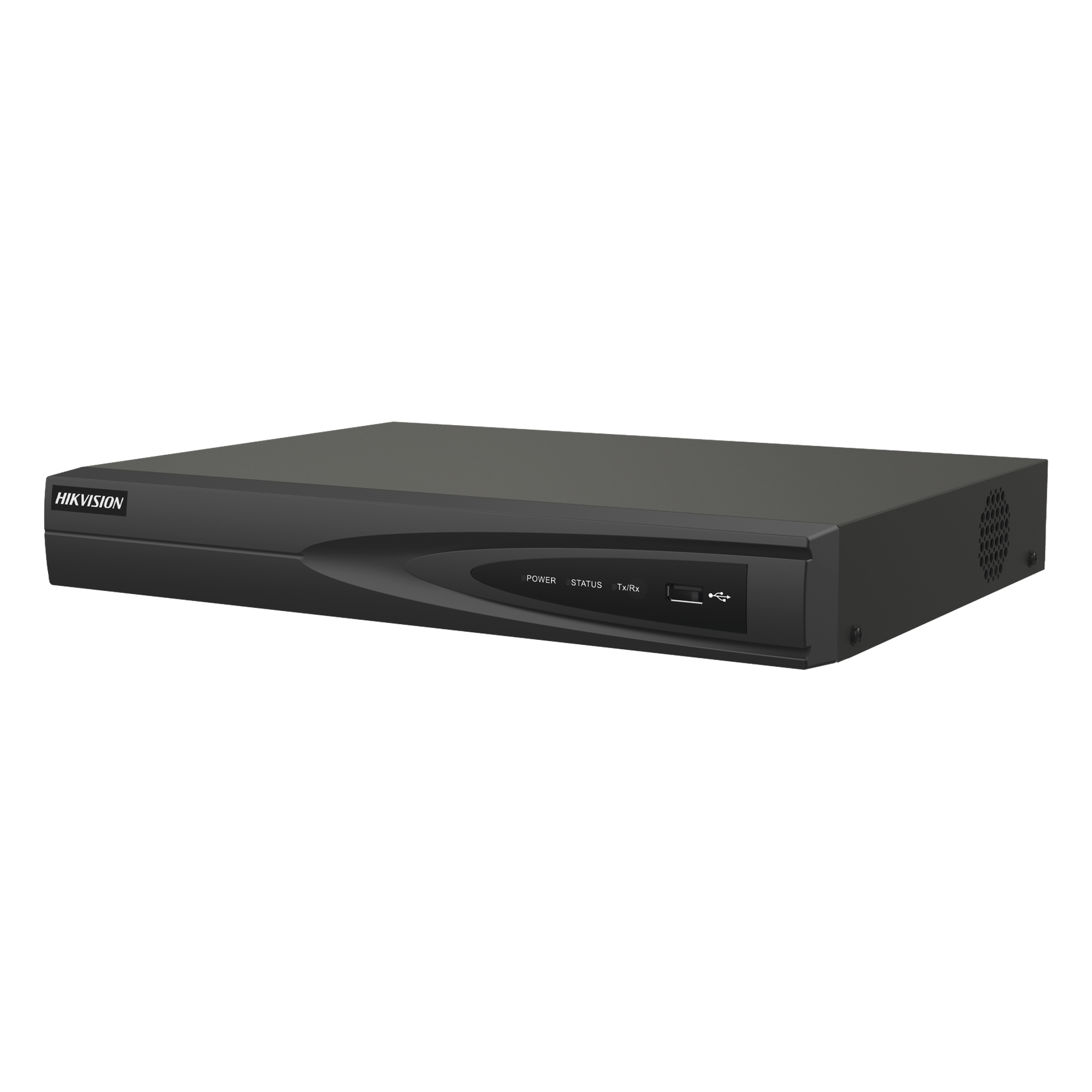 NVR 8 Megapixel (4K) (Compatible con Cámaras ACUSENSE) / 8 canales IP / 8 Puertos PoE+ / 1 Bahía de Disco Duro / Salida de Vídeo en 4K / 300 Metros PoE Modo Extendido — HIKVISION · SKU DS-7608NI-Q1/8P(D)