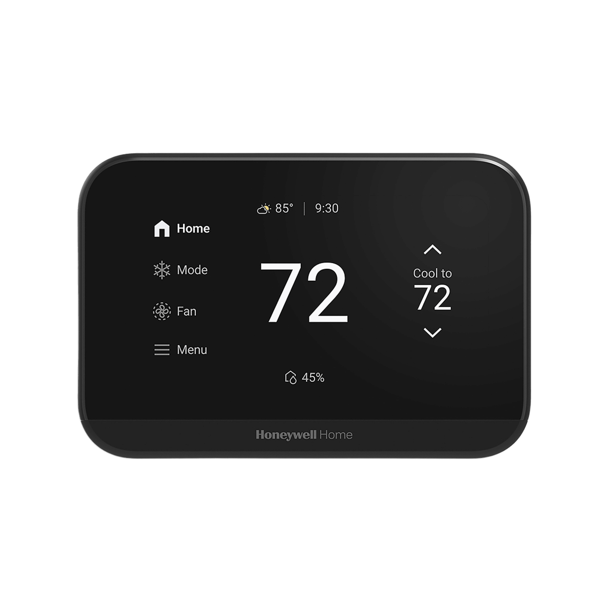 Termostato Inteligente ElitePRO S900 / Pantalla Táctil 4.3 pulgadas / WiFi + Bluetooth + Matter / Control 3H/2C Bomba Calor o 2H/2C Convencional / Sensor Humedad / Diseño Elegante Blanco o Negro / ENERGY STAR — HONEYWELL HOME RESIDEO · SKU THX900B2