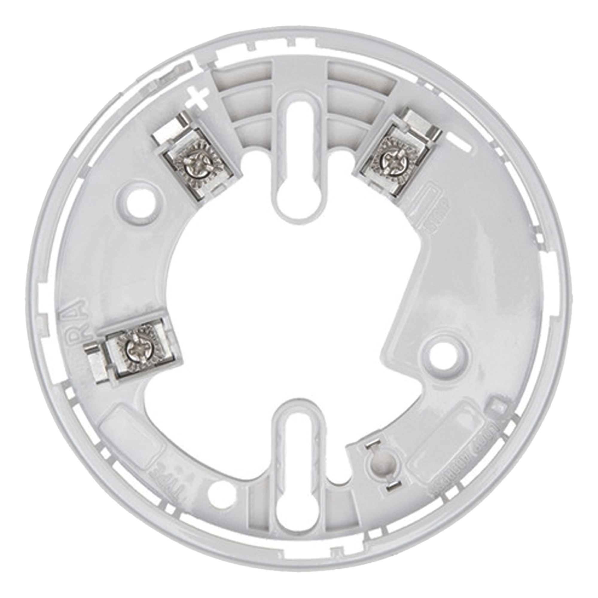 Base de 4 Pulgadas / Para detectores Notifier, Farenhyt, Silent Knight y Fire-Lite / Color Blanco — SYSTEM SENSOR · SKU B501-WHITE