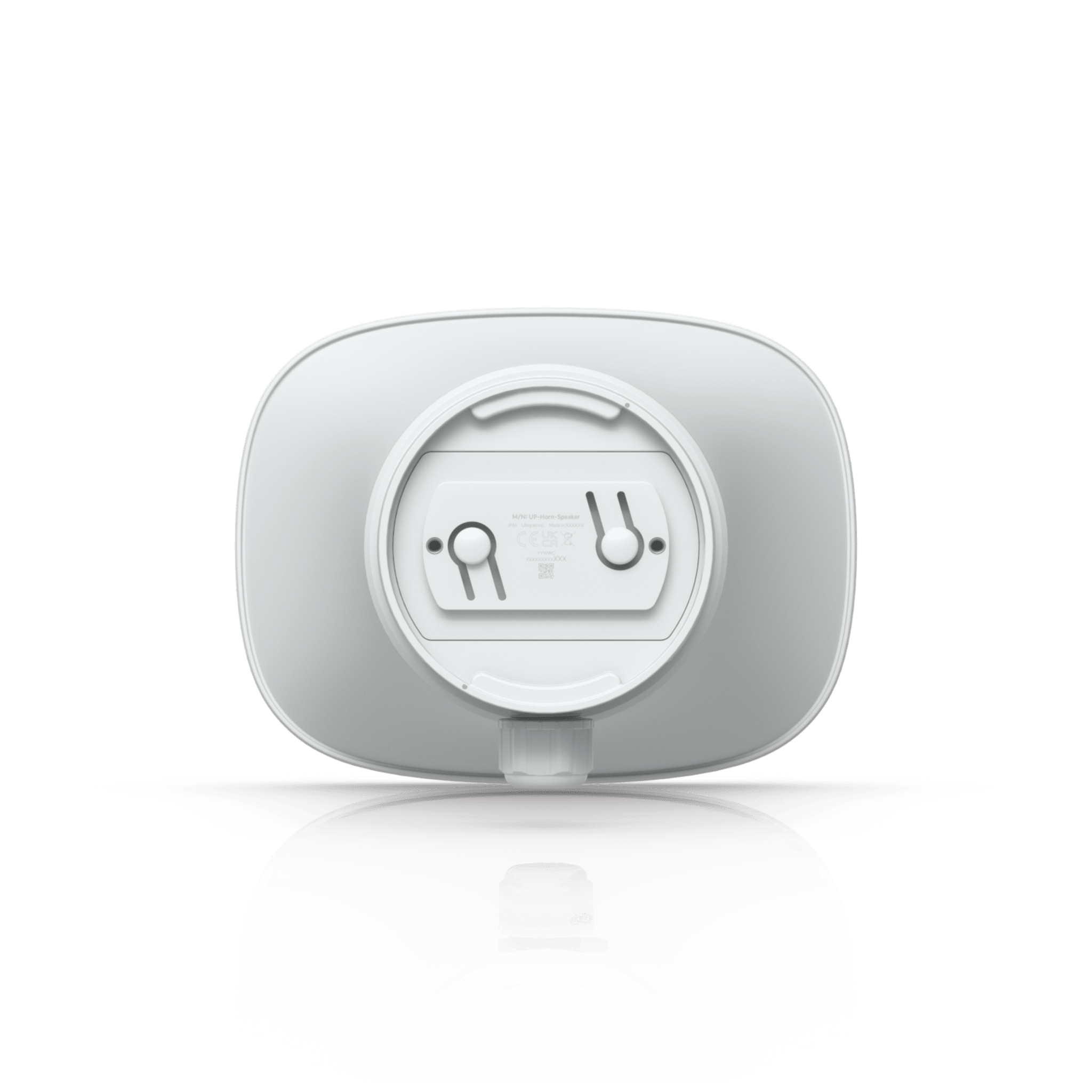 UniFi Protect AI Horn Speaker, Altavoz IP 120 dB, PoE+, Alerta AI Avanzada, Montaje Pared, Esquina y Poste, IP66