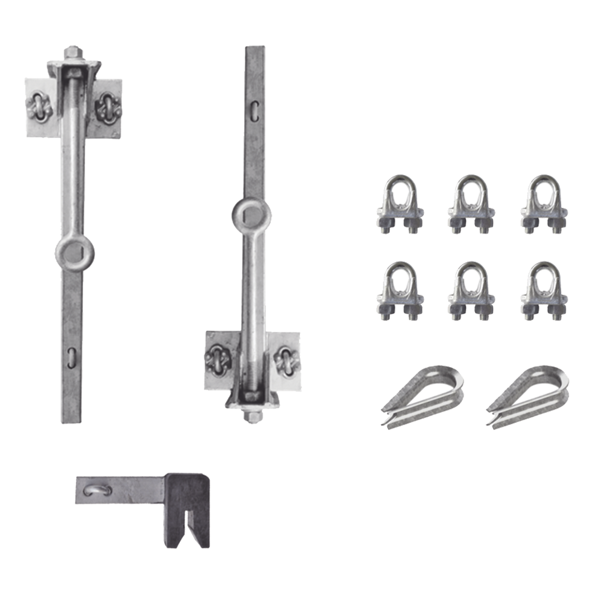 Kit de Línea de Vida para Torres STZ30G, STZ35G y STZ45G hasta 30 metros de altura. — SYSCOM TOWERS · SKU KIT-LV30