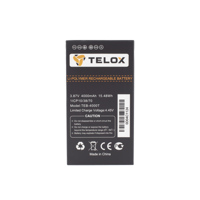Batería de Li-Ion 4000mA Para Radios MT100 TELOX