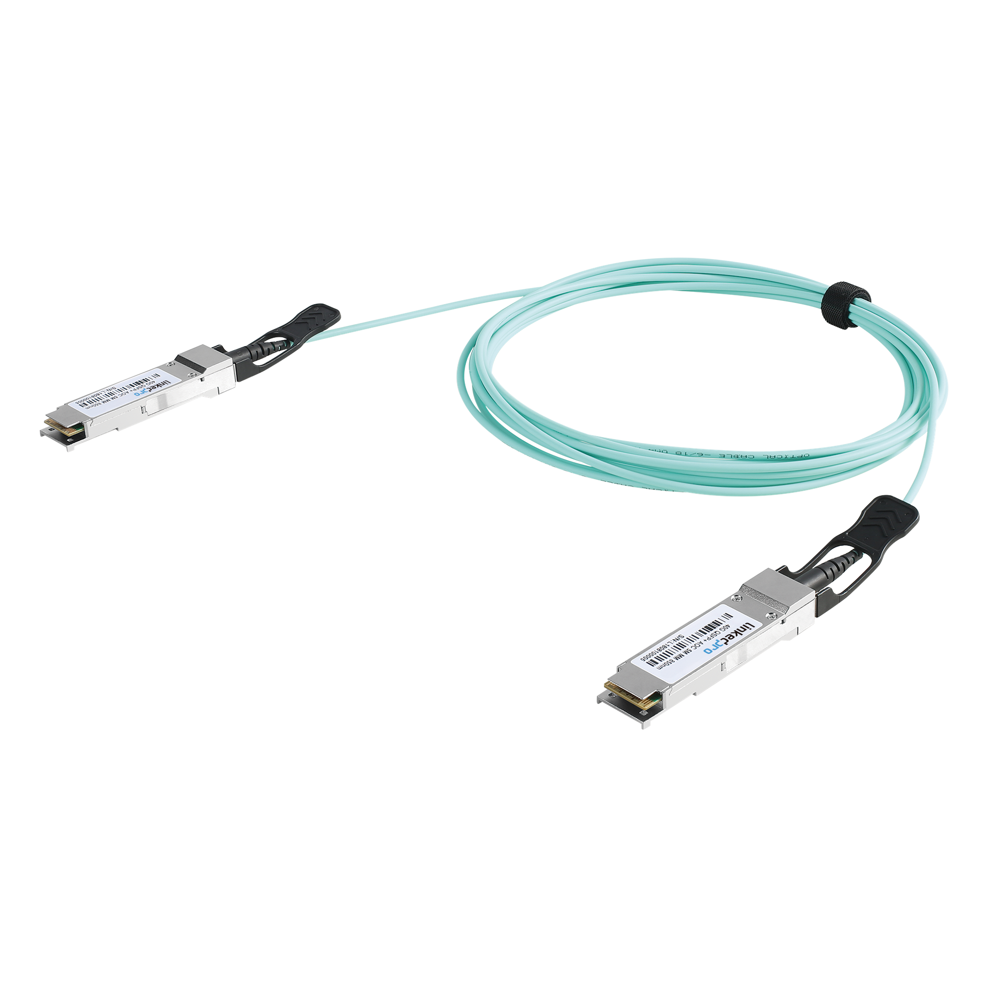 Cable AOC QSFP+ de 40 Gbps a 40 Gbps / Cable de fibra óptica Activo / Longitud: 1 metro  — LINKEDPRO · SKU LP-AOC-40G-1M