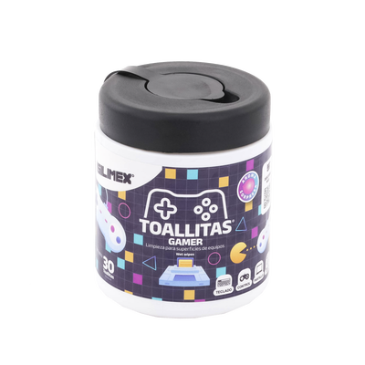 Toallitas Gamers, Excelente Opción Para Gamers Que Buscan Mantener Sus Consolas y Accesorios en Perfecto Estado, Libres de Suciedad y Protegidos Contra Bacterias