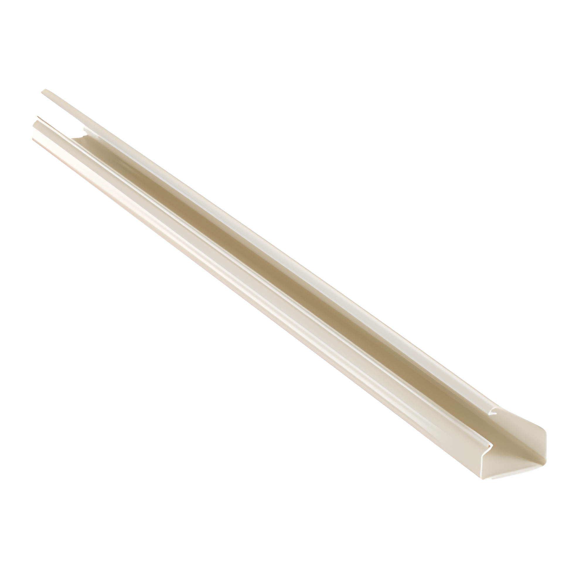 Canaleta LD10 de PVC rígido, con cinta adhesiva para instalación sin herramientas, de 38.4 x 24 x 2438 mm, Color Blanco Mate — PANDUIT · SKU LD10IW8-A