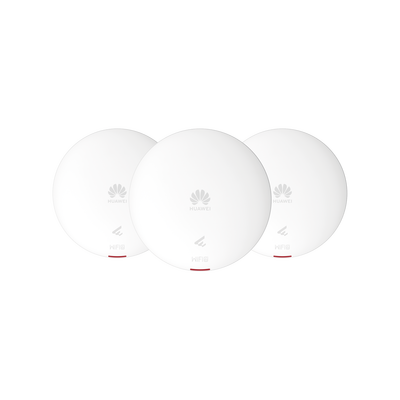 Kit de 3 - Punto de Acceso Wi-Fi 6 / 1.775 Gbps / MU-MIMO 2x2:2 (2.4GHz y 5GHz) / Smart Antenna 20% más cobertura / Instalación en techo y pared / Seguridad WP3 / Con Administración Gratuita desde la Nube