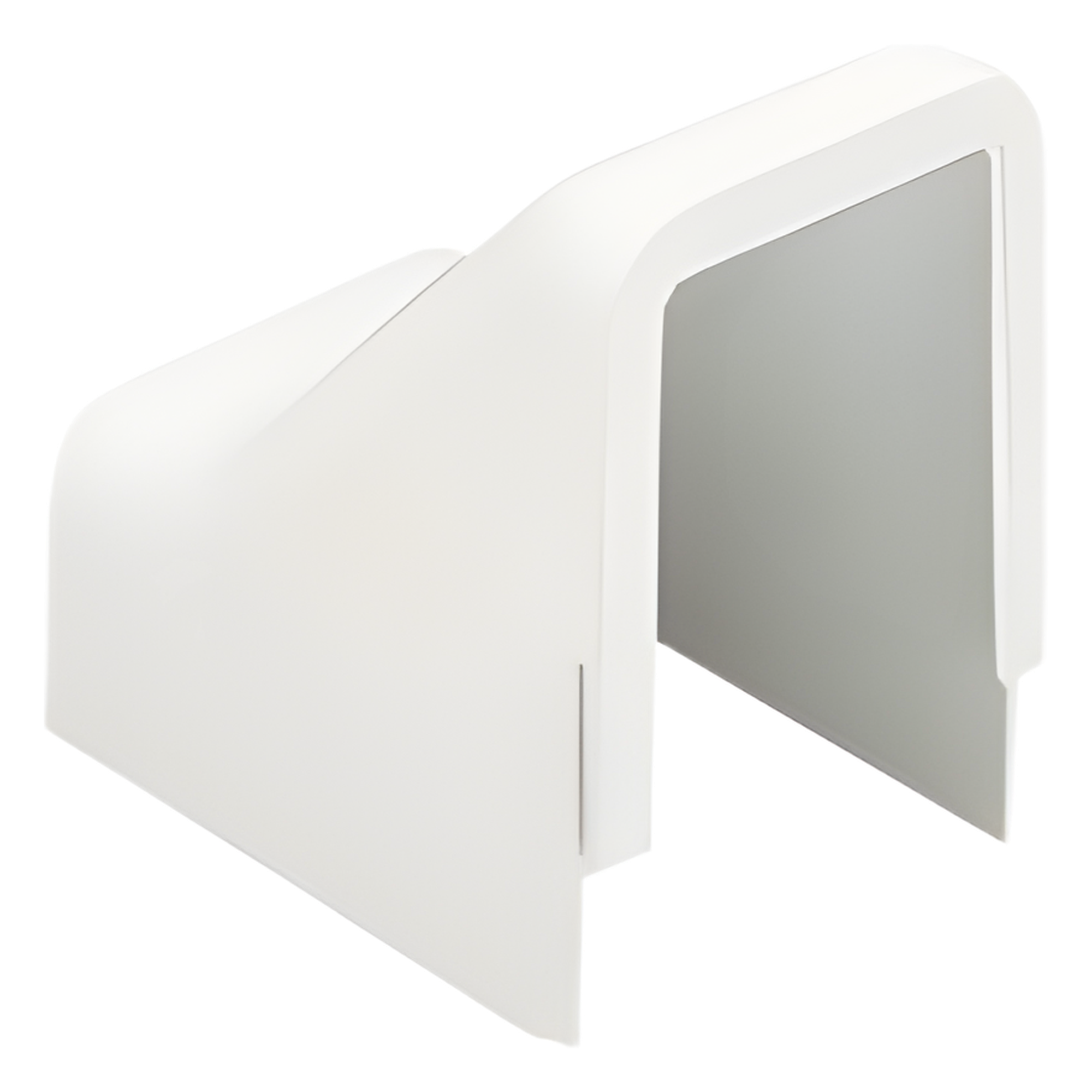 Conexión para techo falso/entrada, para uso con canaleta LD3, material ABS, Color Blanco Mate — PANDUIT · SKU DCF3IW-X