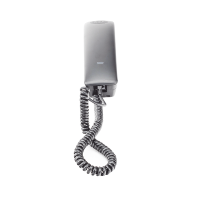 Teléfono IP profesional para Hotelería, montaje en pared, teclado numérico estándar, conferencia de 3 vías, Opus y PoE.